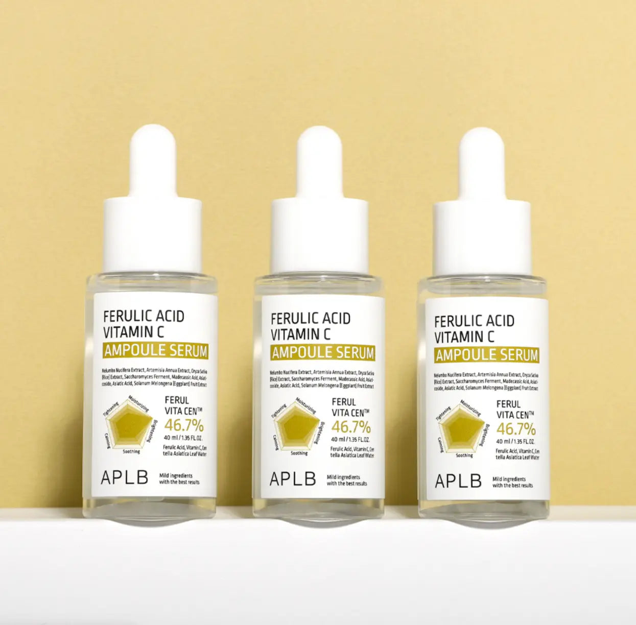 APLB - Ferulic Acid Vitamin C Ampoule Serum - Korean Skincare - Nashwa
