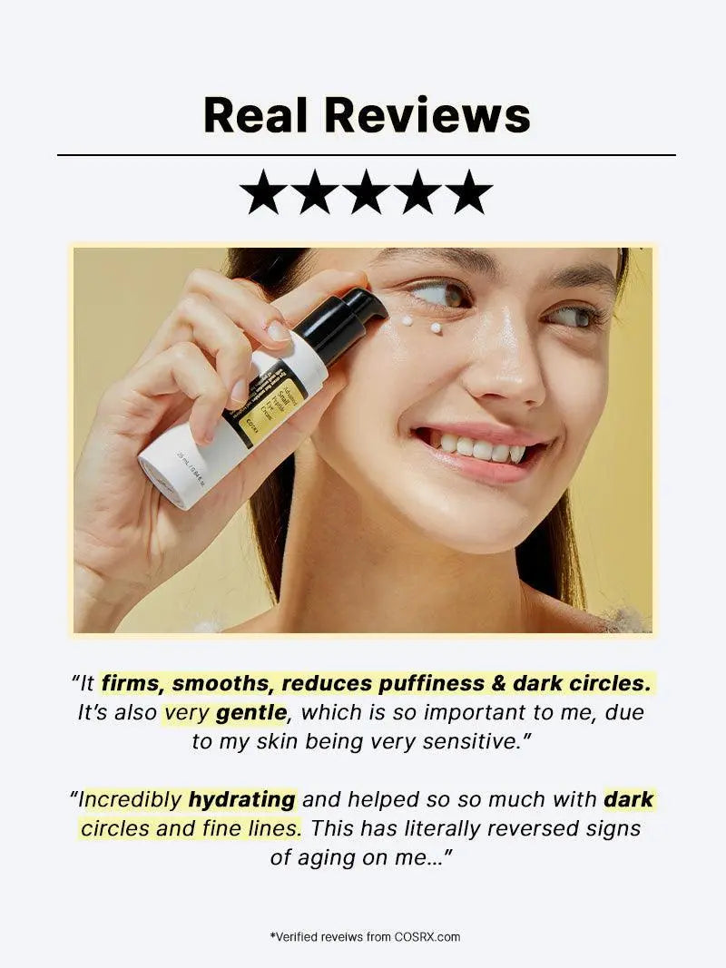Cosrx - Advanced Snail Peptide Eye Cream - Korean skincare - Nashwa