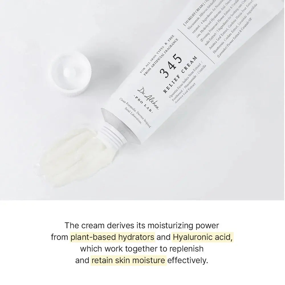 Dr. Althea - 345 Relief Cream - Korean skincare - Nashwa