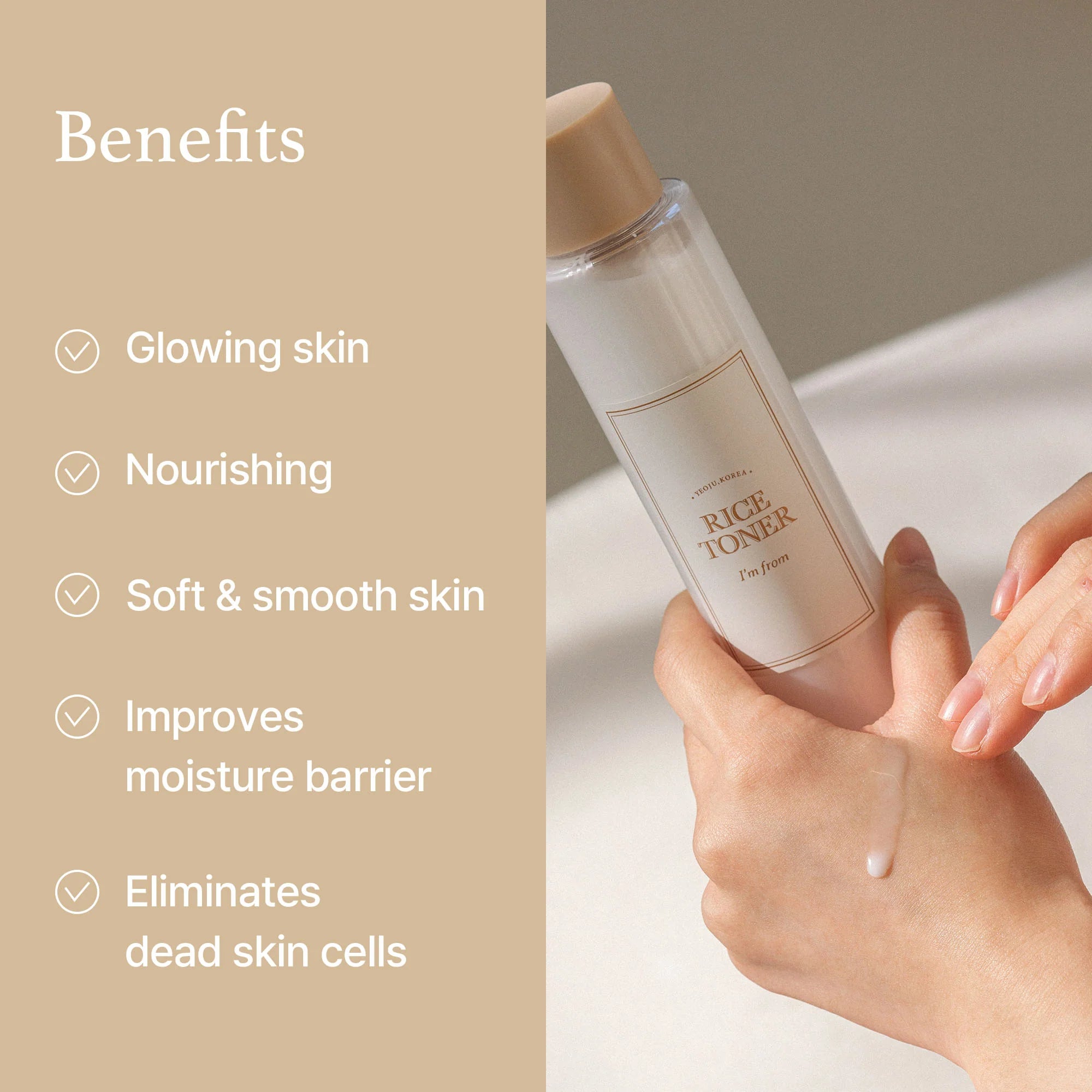 I'm from - Rice Toner - Korean skincare - nashwa