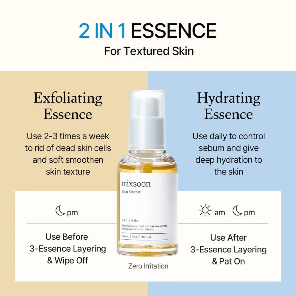 MIXSOON - Bean Essence 50ml - Nashwa Korean Skincare