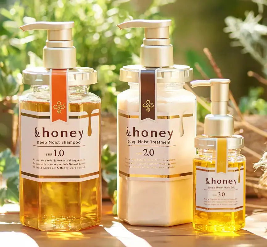 &Honey Deep Moist Shampoo 1.0 - Japanese haircare - Nashwa
