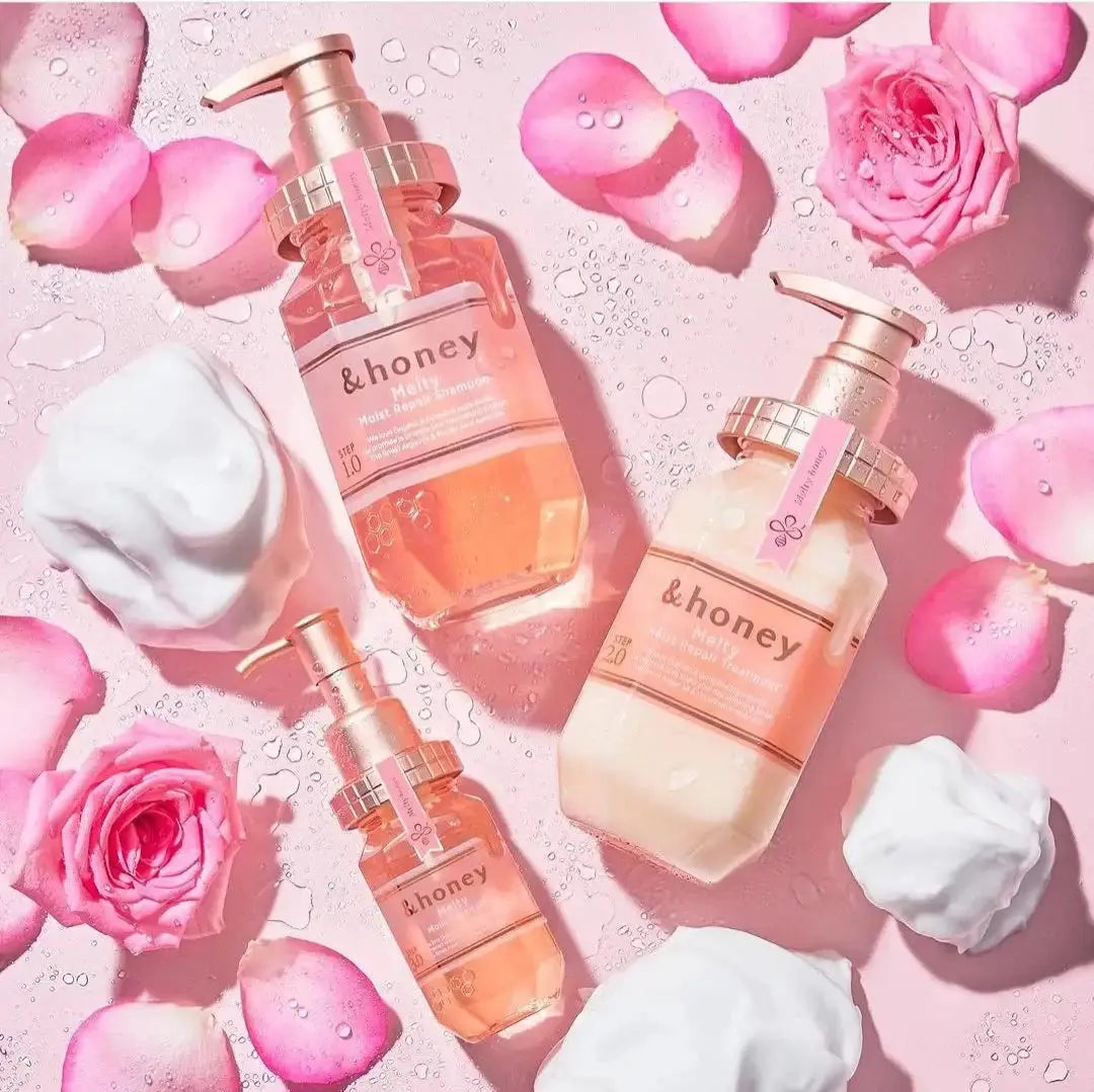 &honey Melty moist repair treatment conditioner - japanese haircare - nashwa