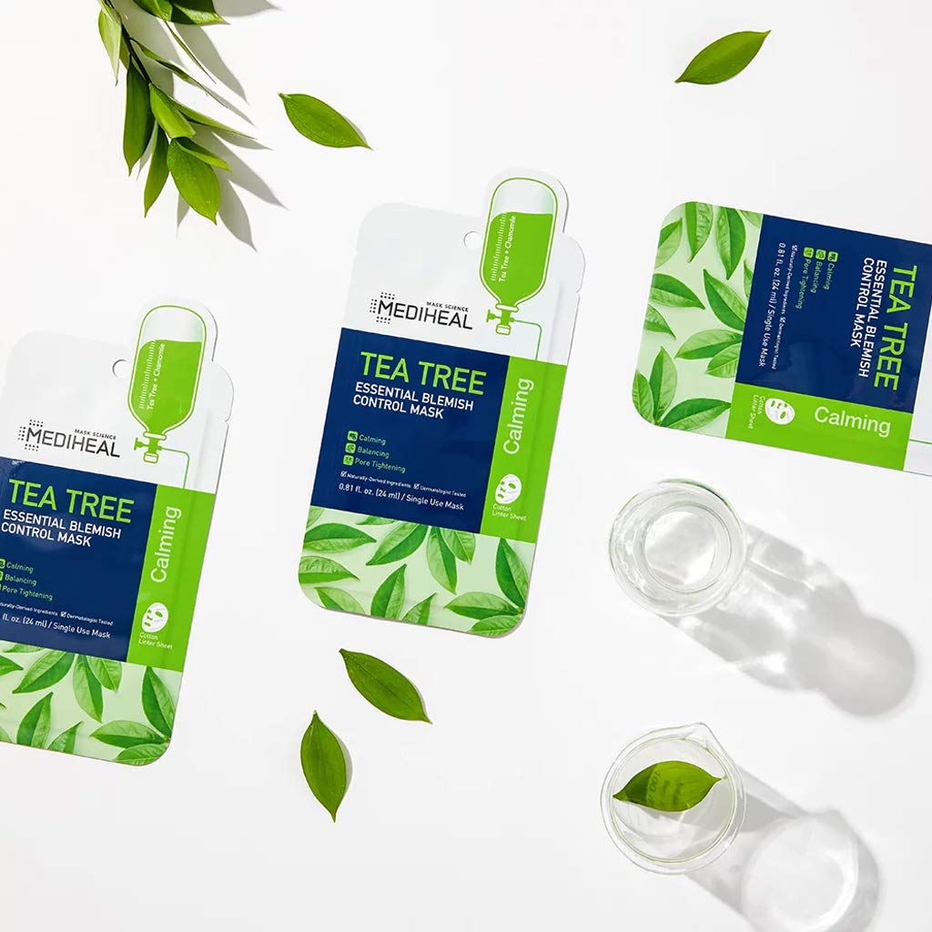 Mediheal - Tea Tree Care Solution Essential Mask EX. - Nashwa - Korean and Japanese skincare