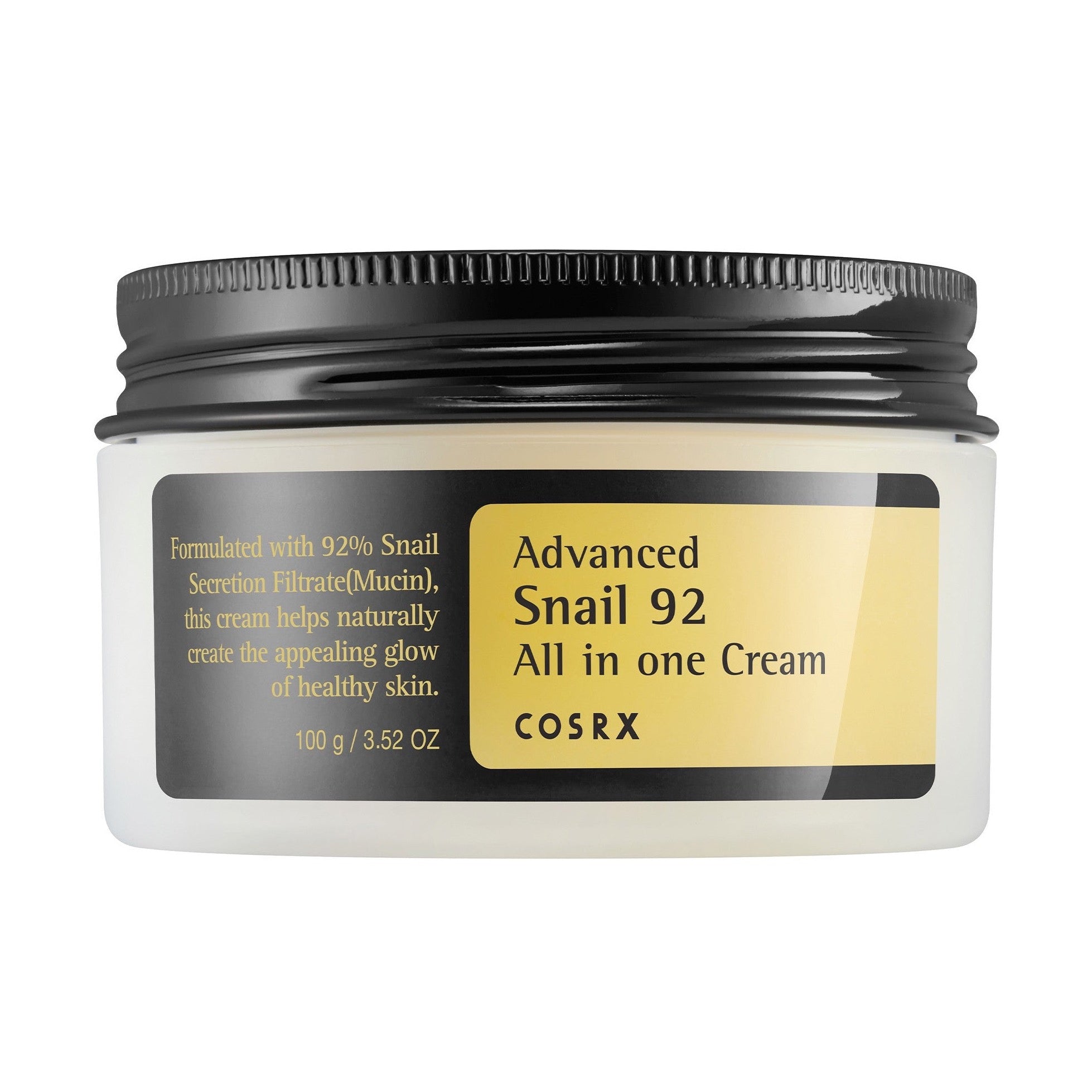 COSRX - Advanced Snail 92 All In One Cream 100 gram - Nashwa - Korean and Japanese skincare