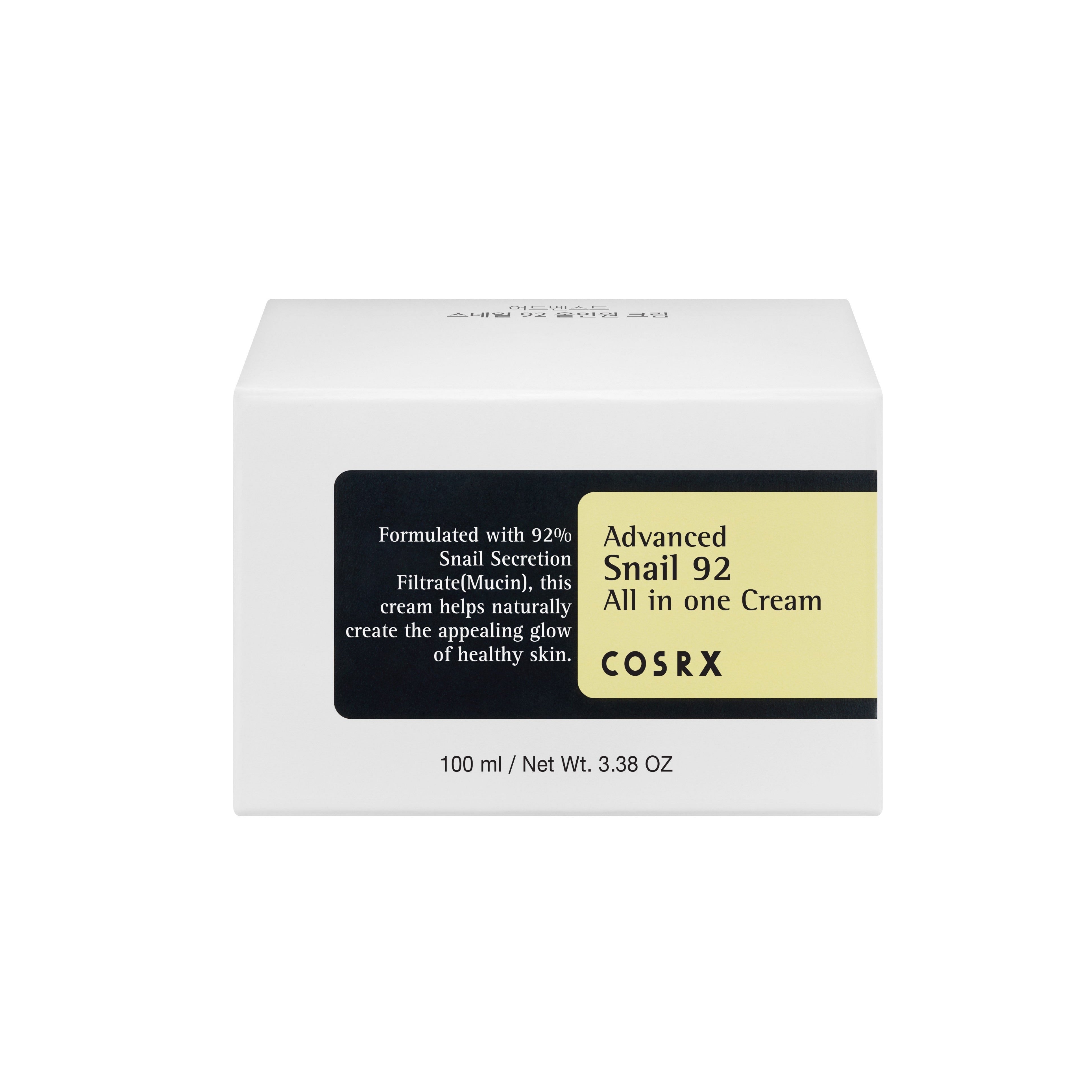 COSRX - Advanced Snail 92 All In One Cream 100 gram - Nashwa - Korean and Japanese skincare