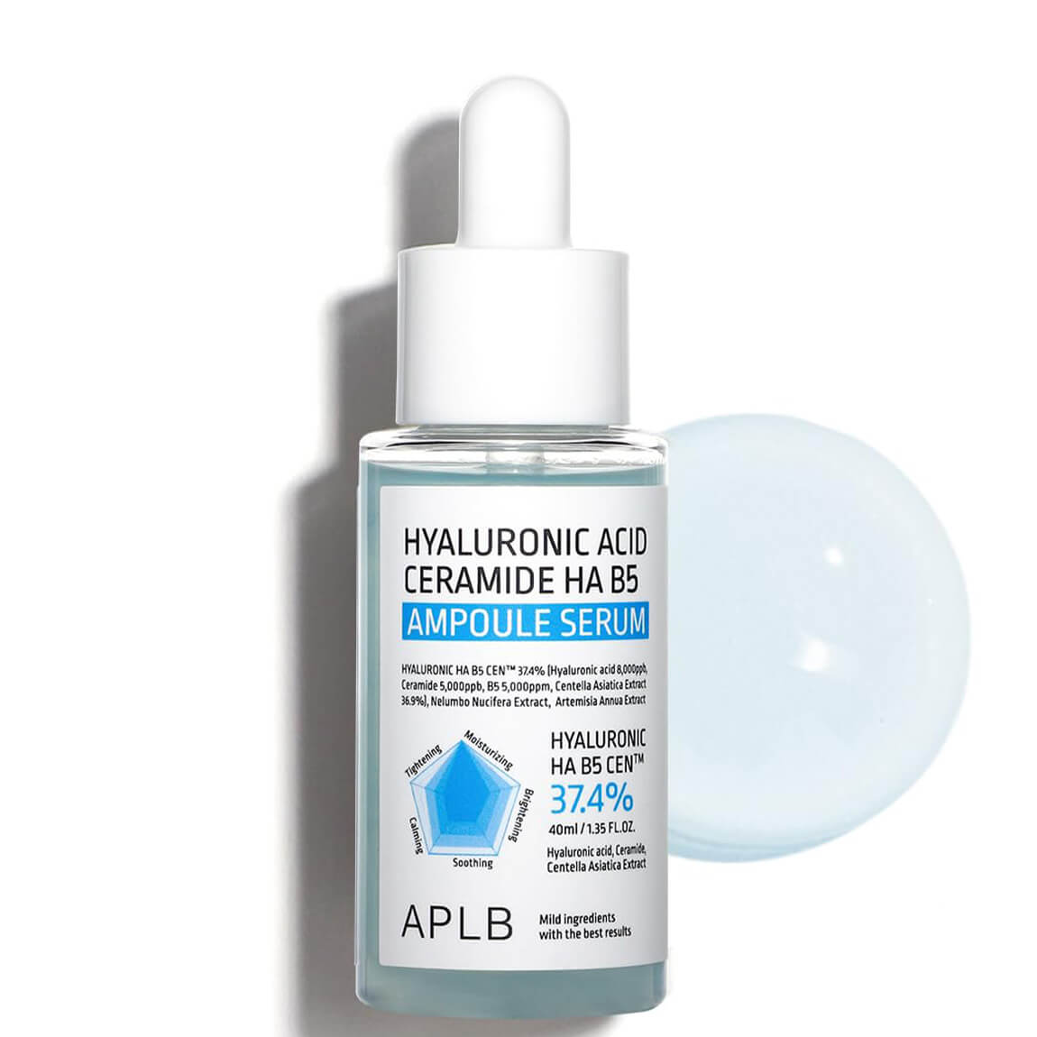 APLB - Hyaluronic Acid Ceramide HA B5 Ampoule Serum - Korean Skincare - Nashwa