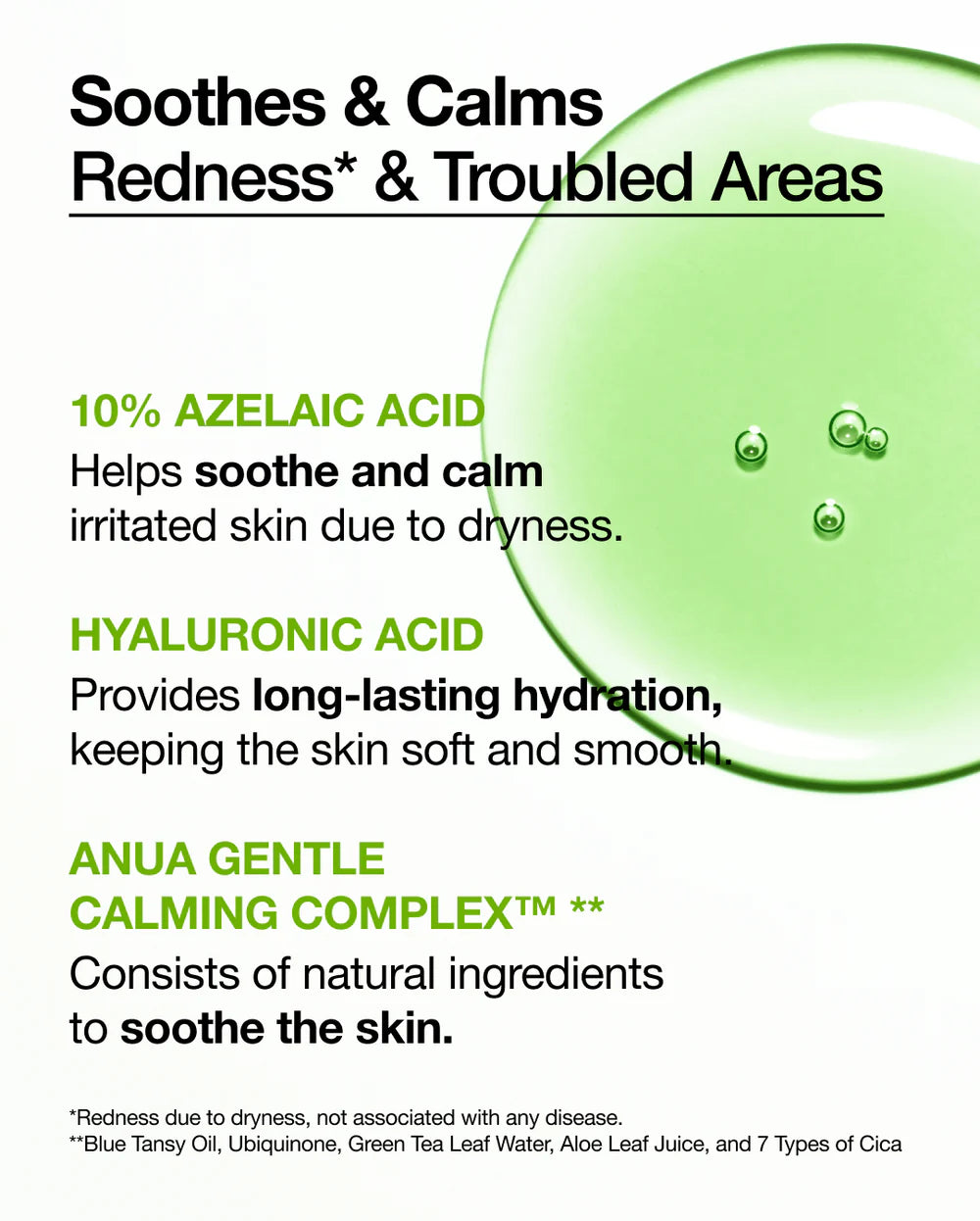 Anua - Azelaic Acid 10 Hyaluron Redness Soothing Serum - Korean skincare - Nashwa 
