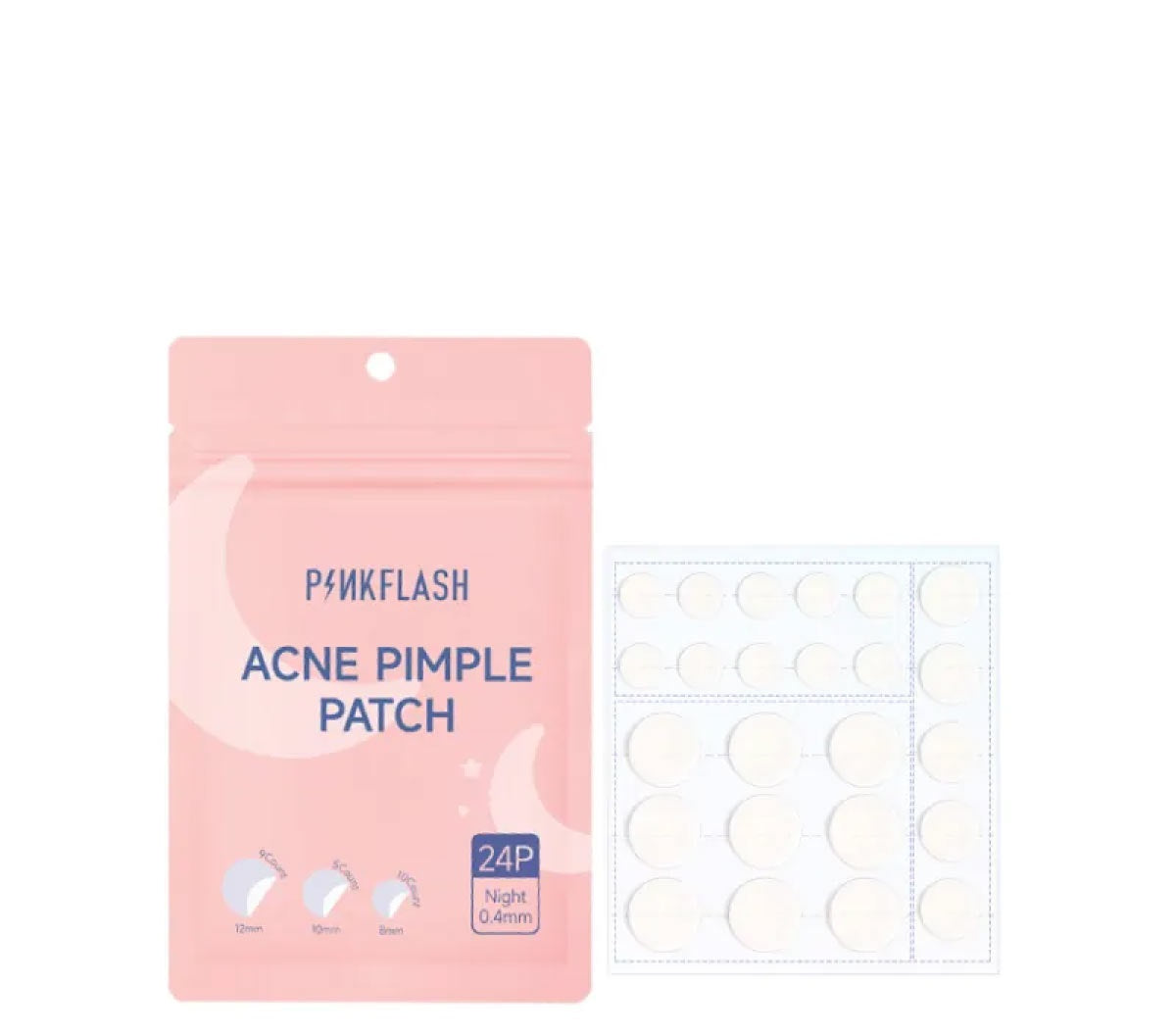 PINKFLASH - Acne Pimple Night Patch 24 pcs - Chinese skincare - Nashwa