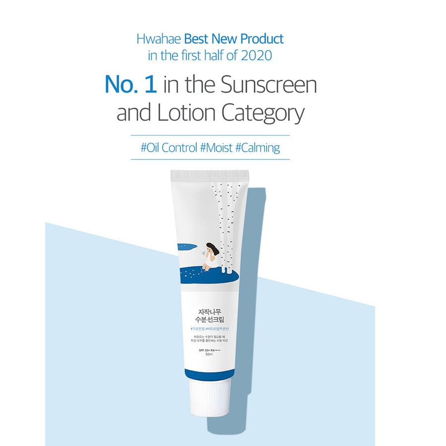 Round Lab - Birch Juice Moisturizing Sun Cream SPF50+ PA++++ 50ml