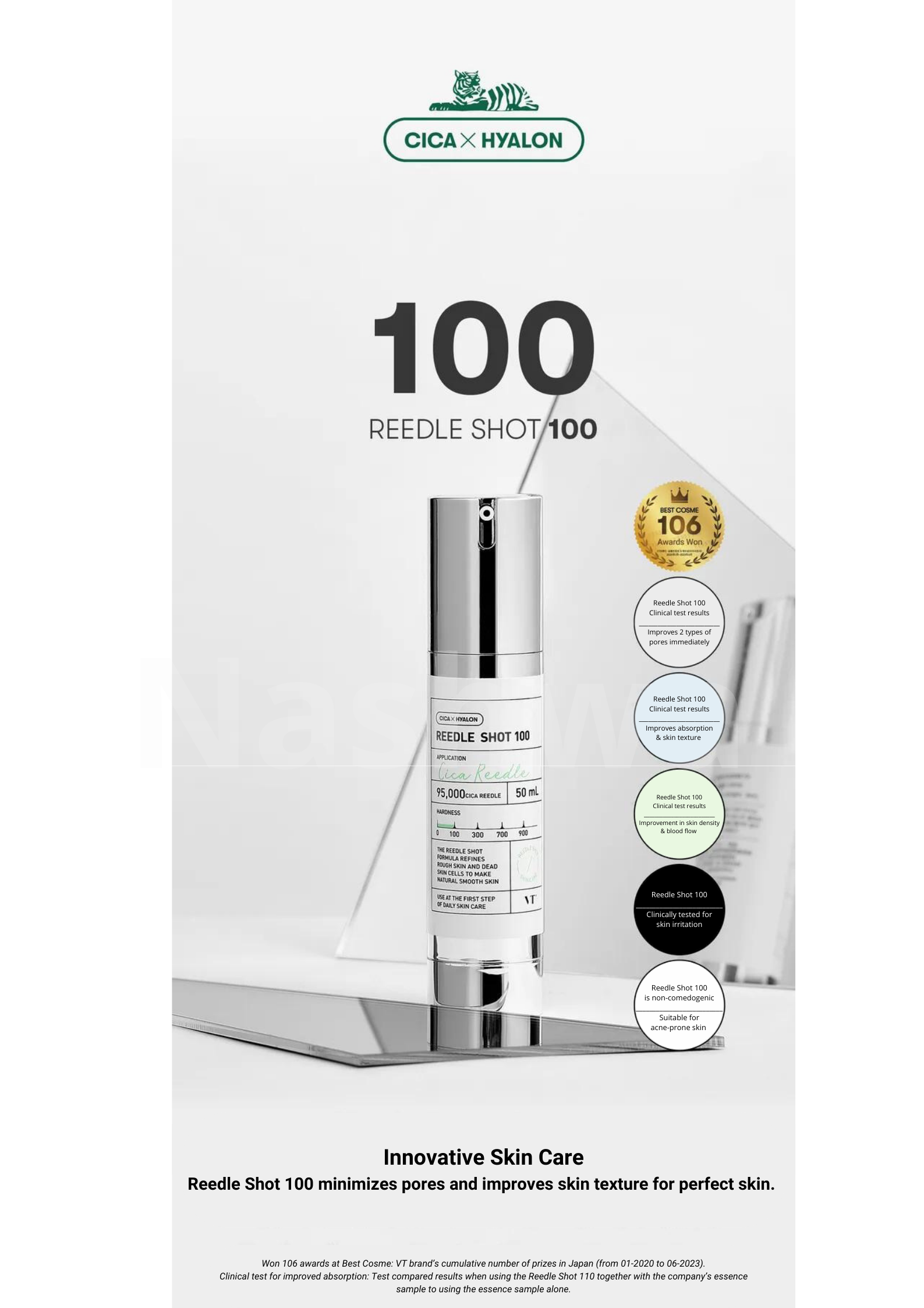 VT COSMETICS - VT Reedle Shot 100 - Korean Skincare - Nashwa