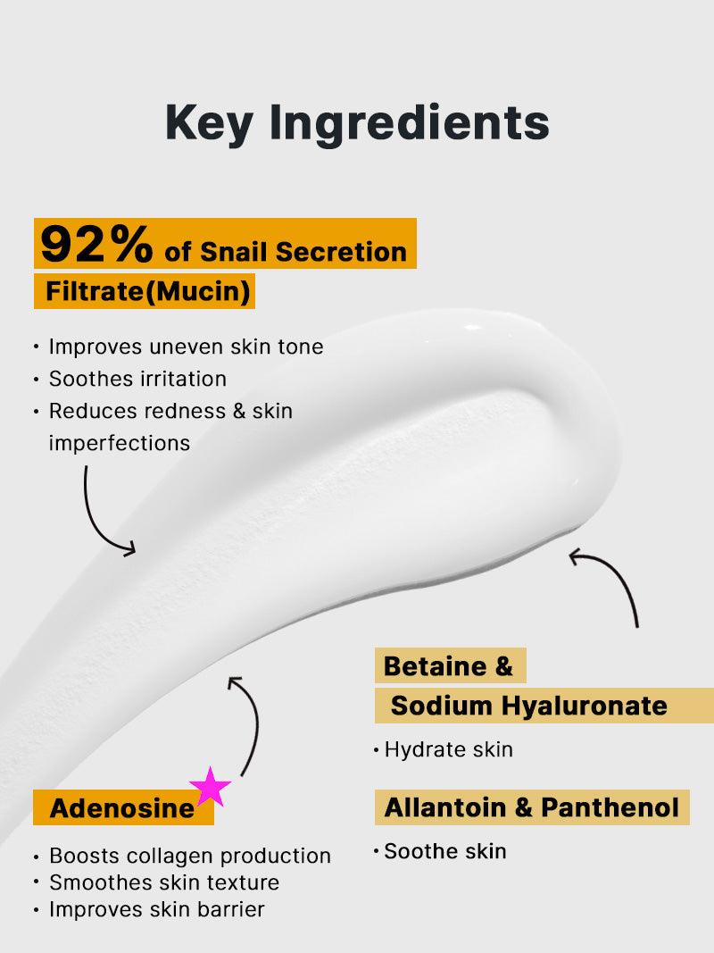 COSRX - Advanced Snail 92 All In One Cream 100 gram - Nashwa - Korean and Japanese skincare