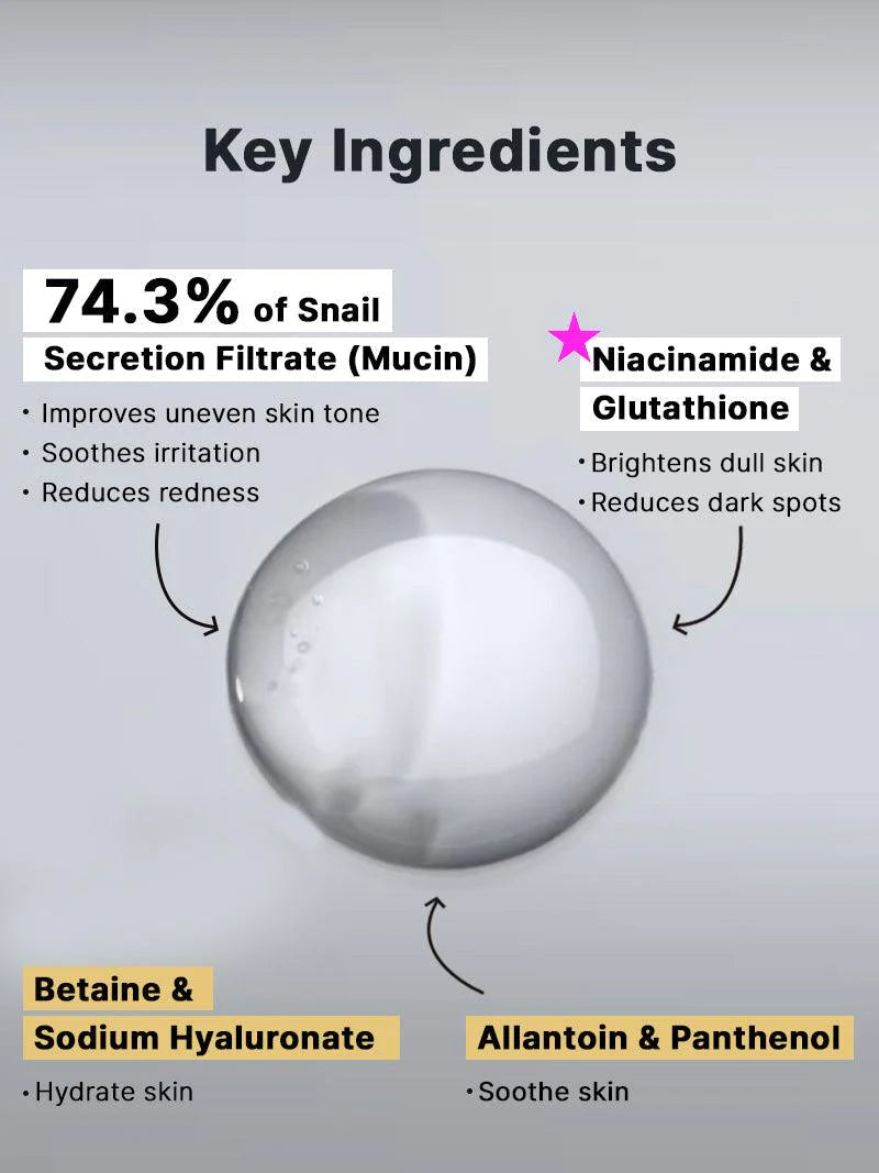 COSRX - Advanced Snail Radiance Dual Essence 80ml