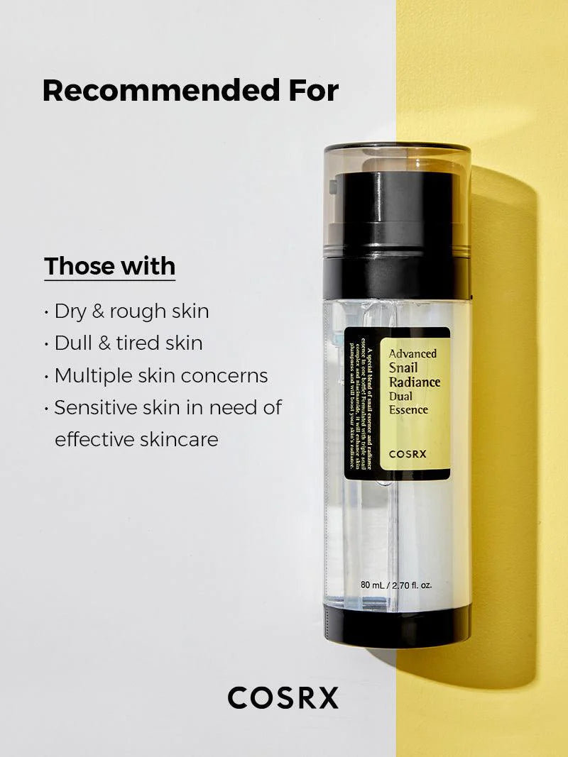 COSRX - Advanced Snail Radiance Dual Essence 80ml