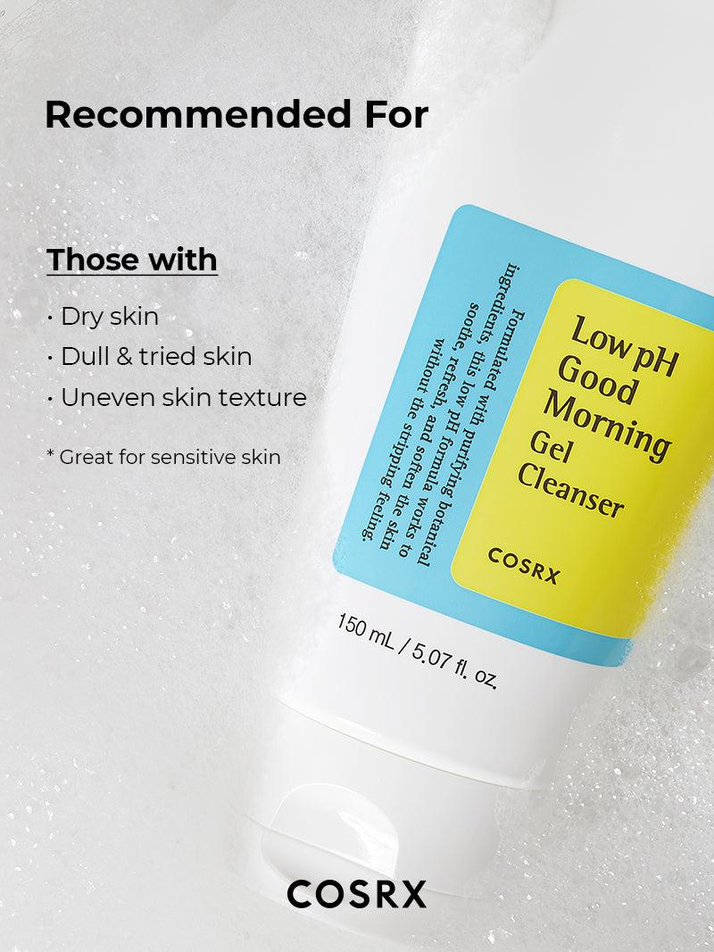 COSRX - Low pH Good Morning Gel Cleanser 150 ml - Nashwa Korean Skincare